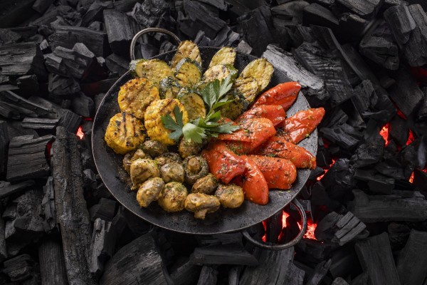 Овощной сет на углях (по предзаказу)