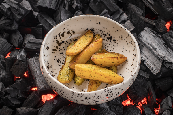 картофель по - деревенски