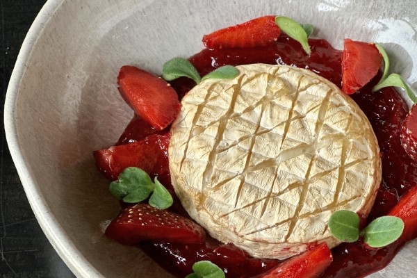 Камамбер на гриле